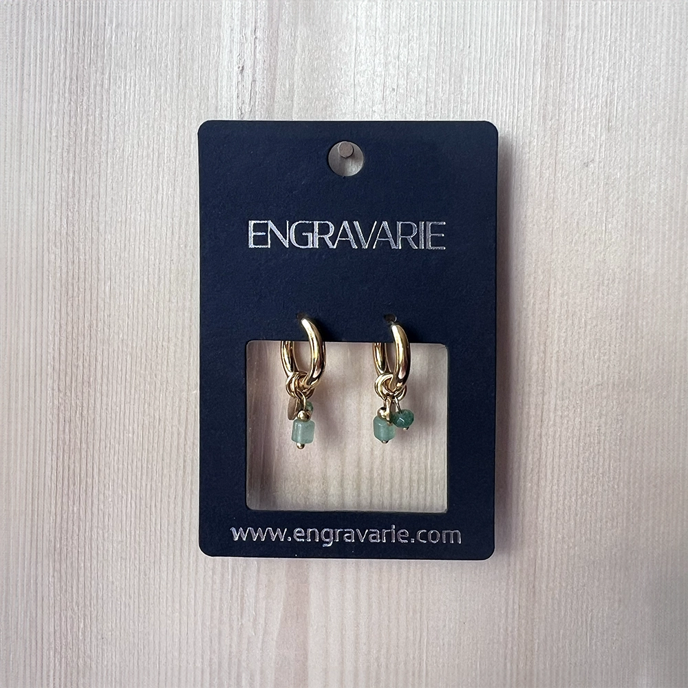 Engravarie -earrings